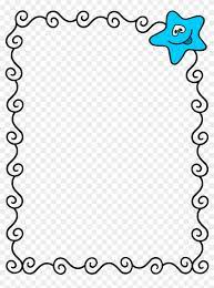 Aplícale al cuaderno un poco de mod podge o puedes encontrar muchísimos tutoriales en internet para inspirarte en la decoración de un cuaderno. Frame Borders For Paper Decoraciones Para Cuaderno Bordes Hd Png Download 2550x3300 1745025 Pngfind