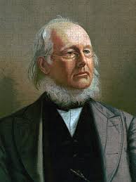 Horace Greeley Lithograph Portrait Jigsaw Puzzle