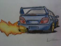 Drawing Of Subaru Impreza Car Drawings Subaru Subaru Wrx