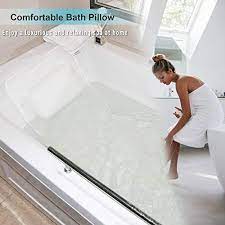 Best sellers in bathtub mats #1 gorilla grip patented bath tub and shower mat, 35x16, machine washable, extra large bathtub mats with drain holes and suction cups to keep floor clean, soft on feet, bathroom accessories, 2 pack beige 11 Best Bath Pillows Our Picks Alternatives Reviews Alternative