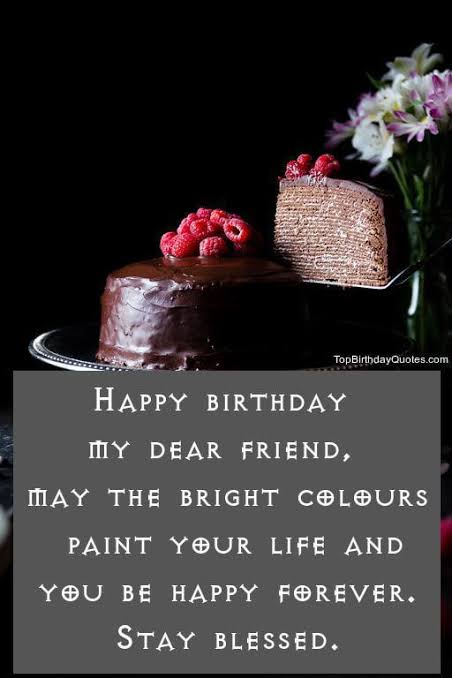 Image result for happy birthday dear friend quotes"