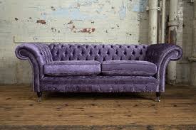 Handmade to order, as you imagined | sofa.com. Chesterfield Klassisches 3 Sitzer Sofa Stoff Textil Samt Dunkel Lila Polster Couch Bei Jv Mobel