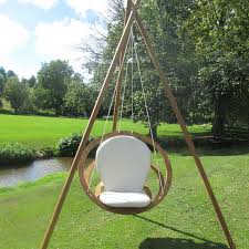 Gorgeous design and all weather material. Bambrella Circa Swing Chair With Stand Wayfair