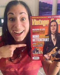 Holy childhood dream, Batman! Yesterday I went to my local Barnes and Noble  (love that Vegas has a few!) to grab some guitar magazines with Nuno  Bettencourt