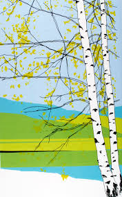 Birch tree birdsong by joanne er for dashwood studio prev zoom natural treasures 2 birch trees light grey. Marimekko Fabric Kaiku Beautiful Marimekko Fabrics