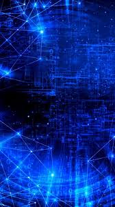 Wallpaper Of Art Line Patterns In Blue Textures Backgrounds Technology Wallpaper Phone Wallpaper Art Wallpaper