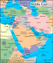Understand the basics of the middle east quickly and objectively: Map Of The Middle East With Facts Statistics And History