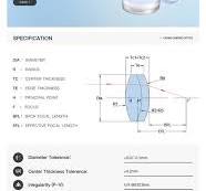 Top Quality Doublet Lenses Glued Achromatic Lenses Dia.60mm ...