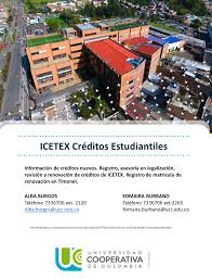 Icetex abrió segunda etapa de asignación de créditos con subsidios. Necesita Universidad Cooperativa De Colombia Campus Pasto ÙÙŠØ³Ø¨ÙˆÙƒ
