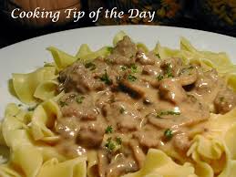 Saute onion in hot butter until translucent, about 5 minutes. Beef Stroganoff Is A Terrific Meal To Feed A Crowd Easy To Make Easy To Tote Can Be Mostly Beef Stroganoff Cooking For A Crowd Easy Stroganoff Recipe