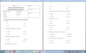 Maybe you would like to learn more about one of these? Soal Uts Matematika Kelas 4 Semester 1 Kurikulum 2013 Antapedia Com
