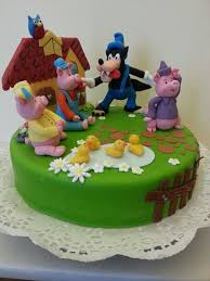 Big Bad Wolf Pig Birthday Cakes Cool Cake Designs Elaborate Cakes