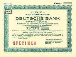 Die zeiten des kundendienstes können unterschiedlich ausfallen. Nonvaleurs Blog 6 Deutsche Bank 1927 1932