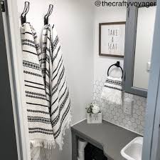 An rv bathroom remodel for under $125? Travel Trailer Bathroom Remodel Ideas Rv Obsession