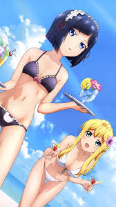 Ore ga Ojou-sama Gakkou Reiko Arisugawa Miyuki Kujo.iPhone 6 Plus wallpaper  1080×1920 – Kawaii Mobile