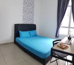 Fully furnished/semi furnished dekat lrt. Larkin Bilik Studio Apartmen Rumah Untuk Sewa