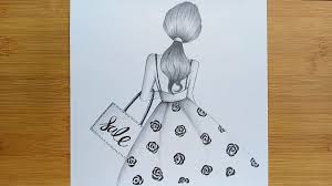 How To Draw A Girl With Handbag Pencil Sketch Step By Step Please enter your email address receive free weekly tutorial in your email.