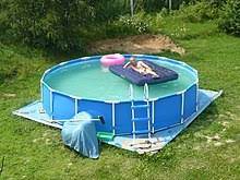 The software we use for our swimming pool plans are microsoft visio, autocad, and pool studios. Swimming Pool Wikipedia