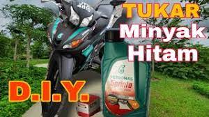 Kod minyak, api&jaso dan jadual. D I Y Tukar Minyak Hitam Yamaha Lagenda 115z Fi Youtube