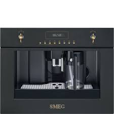Smeg Cms8451a Einbau Kompakt Kaffeevollautomat 60cm Anthrazit Kaffeevollautomat Kaffee Automaten