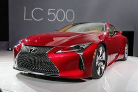 Lexus lc500 salvage for sale: 2017 Lexus Lc 500 Hunts Down Mercedes S Class Coupe In Detroit Autoevolution