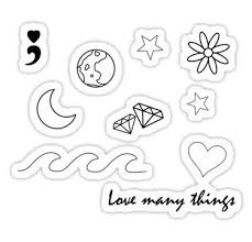 sticker pack sticker by shamyamy black and white stickers free printable stickers print stickers
