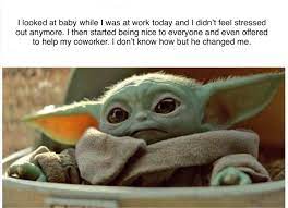 Because with baby yoda cookies, baby yoda cocktails, and baby yoda hot chocolate bombs, i think he's here to stay. Work Babyyoda