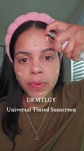 Me encanto la covertura, al final se puso mate cuando se seco en la piel  #tintedsunscreen #drmtlgy