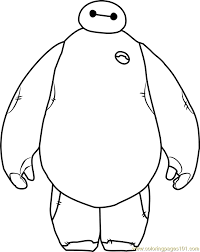 Not everyone wants to be a superhero. Baymax Coloring Page For Kids Free Big Hero 6 Printable Coloring Pages Online For Kids Coloringpages101 Com Coloring Pages For Kids