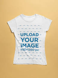 T Shirt Mockup Generator Promote Your T Shirt Business Placeit Shirt Mockup Round Neck Tees Clothing Mockup