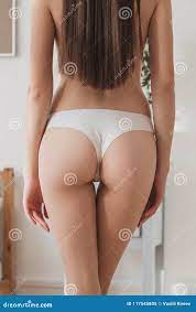 Curves Girl Butt, without Cellulite Stock Image - Image of healthy,  isolated: 117545805