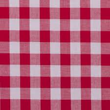 Le vichy revient à la mode avec cette nouvelle tendance vintage. Tissu Vichy Grand Carreaux Rouge Blanc Tissu Tisse Au Metre