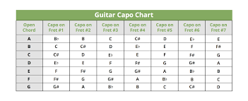 capo key chart accomplice music