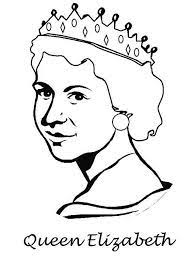 queen elizabeth diamond jubilee coloring pages flag drawings coloriage biba