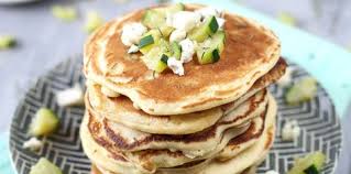 Pancakes Au Chevre Et Aux Courgettes Recettes Recette Recette Recette Facile Recettes De Cuisine