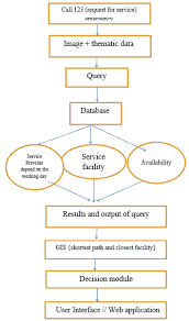 basic flow chart of emergency healthcare response system