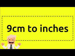 50 cm to inches - YouTube
