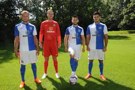 Kit history once upon a time, in the early days of football, halved shirts were as common as moustaches. Enter Here Win A Signed Blackburn Rovers Home Shirt Lancashire Telegraph
