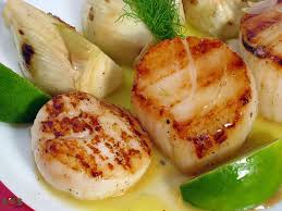 Petoncles Et Fenouils Grilles Avec Beurre A La Lime Une Recette Soscuisine Recipe Fodmap Recipes Recipes Lime Butter