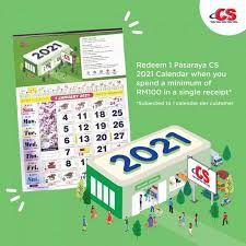 26 Nov 2020 Onward Pasaraya Cs Free 2021 Calendar Promotion Everydayonsales Com