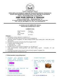 Nov 10, 2016 · latihan soal uas ski kelas 9 semester 1. Latihan Soal Prakarya