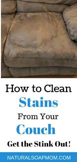 How To Get Stains Out Of Couch Cushions Banish Smells Too Natural Soap Mom Deep Cleaning Tips House Cleaning Tips Clean Couch