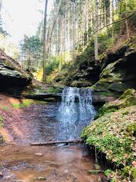 Die Xanderklinge Erchingen Krabba Nescht Holzbronn Hochster Wasserfall Aussichtsplattform Wasserfall