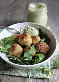 Cooking Julia Falafels Traditionnels Sauce Avocat Au Tahin Falafels Alimentation Cuisine