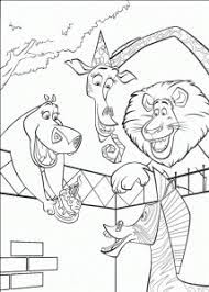 Are you one of the madagascar movie lovers ? Madagascar Free Printable Coloring Pages For Kids
