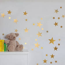 Maybe you would like to learn more about one of these? Gold Stars Wall Decal Vinyl Stickers Golden Star Kids Rooms Wall Art Nursery Decor Stickers Decorative Stickers Vinyl Stickerskids Room Aliexpress