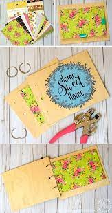 Create A Rustic Photo Album Cover Using Heat Transfer Vinyl Scrapbook Album Cover Diy Scrapbook Album Cover Scrapbook Cover