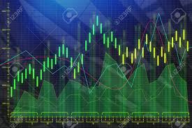 Abstract Colorful Forex Chart Wallpaper Broker And Future Concept