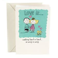 Change points up by making cuts in the spine of the card, popping them inside out, as well as decorating the resulting. Hallmark Anniversary Greeting Card Peanuts Vignette Walmart Com Walmart Com