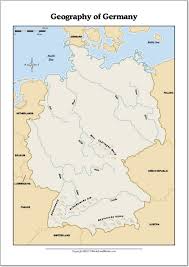 Alemania rápidamente invadió gran parte de europa y se mantuvo victoriosa durante más de dos años. Mapa Fisico De Alemania Mapa De Rios Y Montanas De Alemania Worksheetworks Mapes Interactius